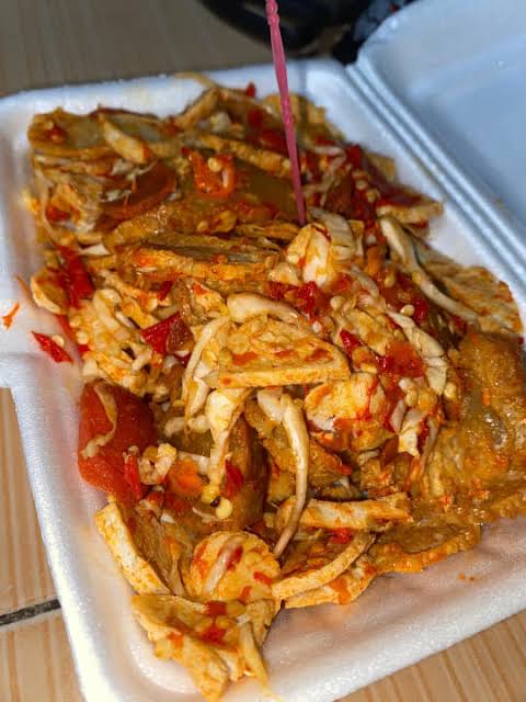 Tahu kocek ori/mix tempura