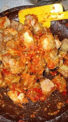 Tahu kocek ori/mix tempura